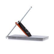 Hapstone T1 Adjustable Guided Knife Sharpening System for Knives, us with a sharpening stone and strop