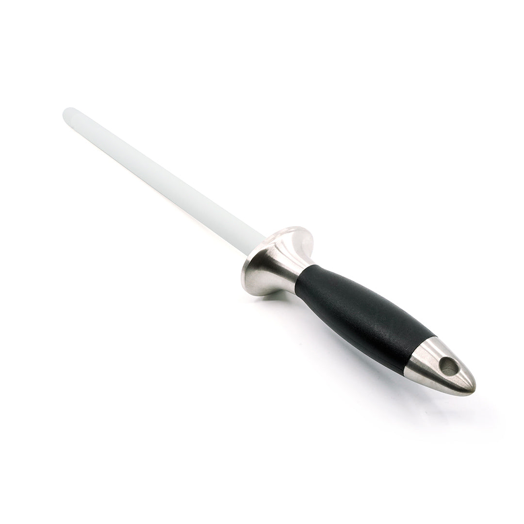 Jende Ceramic Honing Rod Sharpening Steel White 1200 Grit